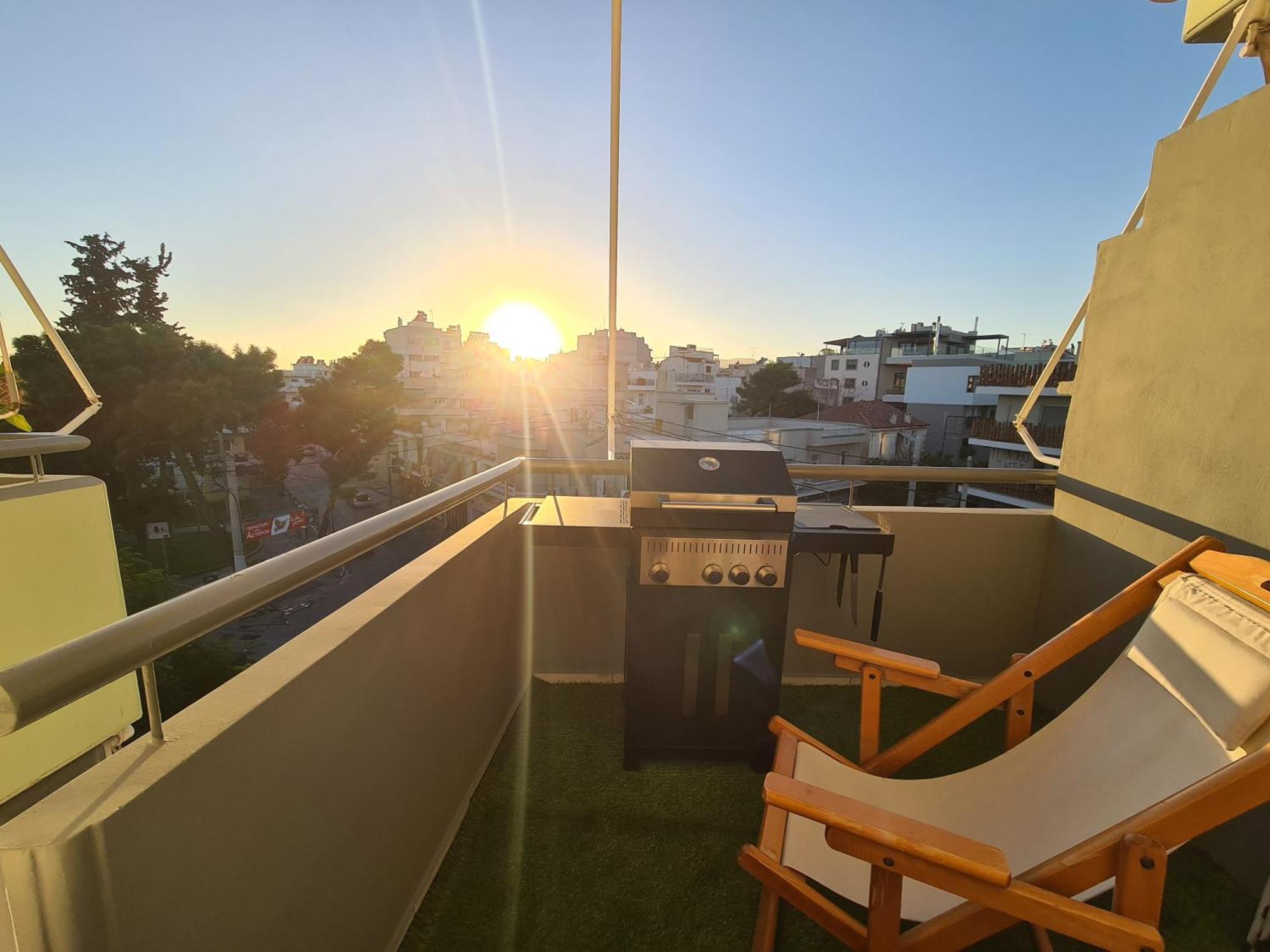 Sunny Home Private Jacuzzi Hydromassage Acropolis & Lycabettus Far View Parking 300M Metro Peristeri Αθήνα Εξωτερικό φωτογραφία