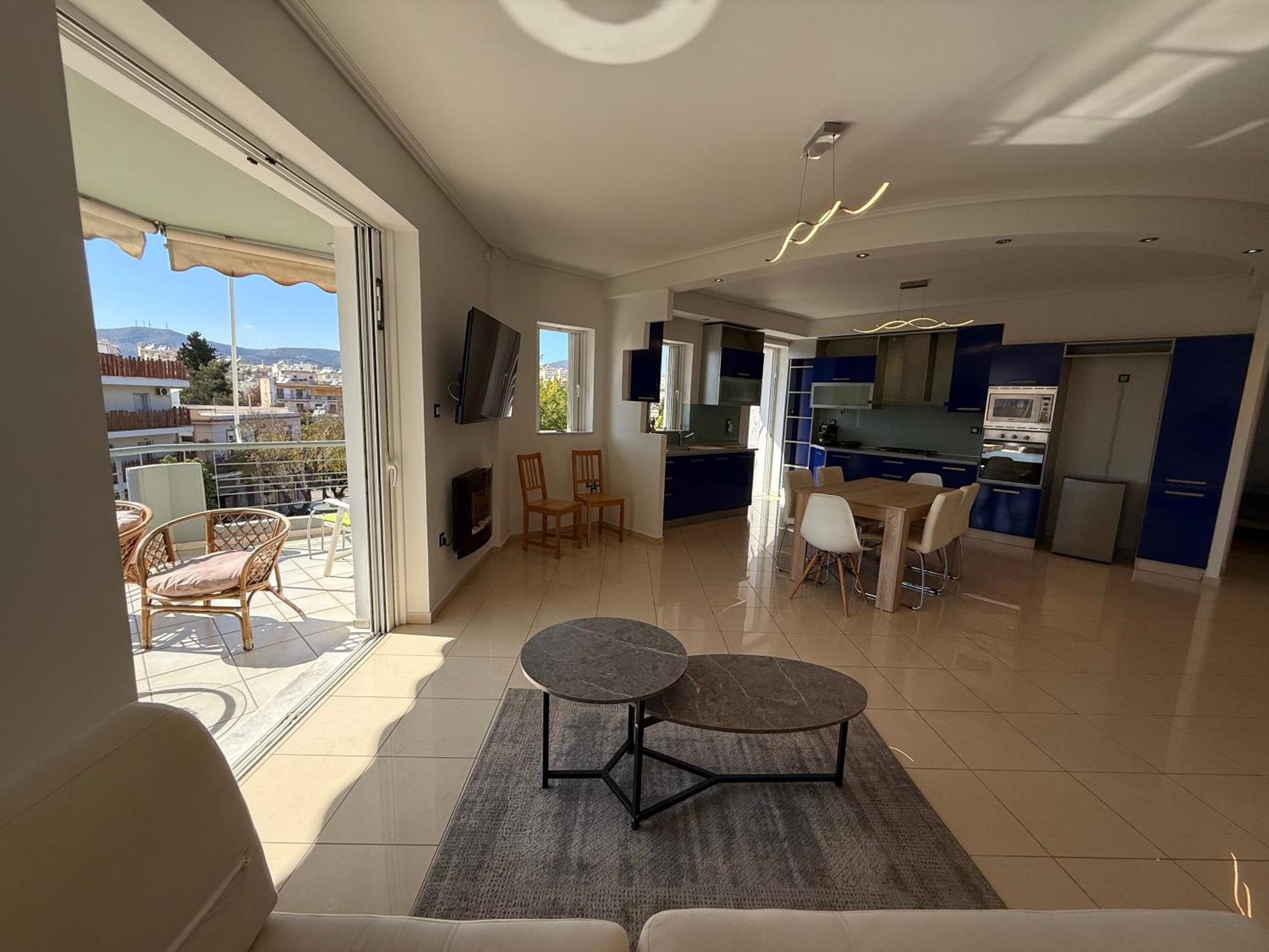 Sunny Home Private Jacuzzi Hydromassage Acropolis & Lycabettus Far View Parking 300M Metro Peristeri Αθήνα Εξωτερικό φωτογραφία