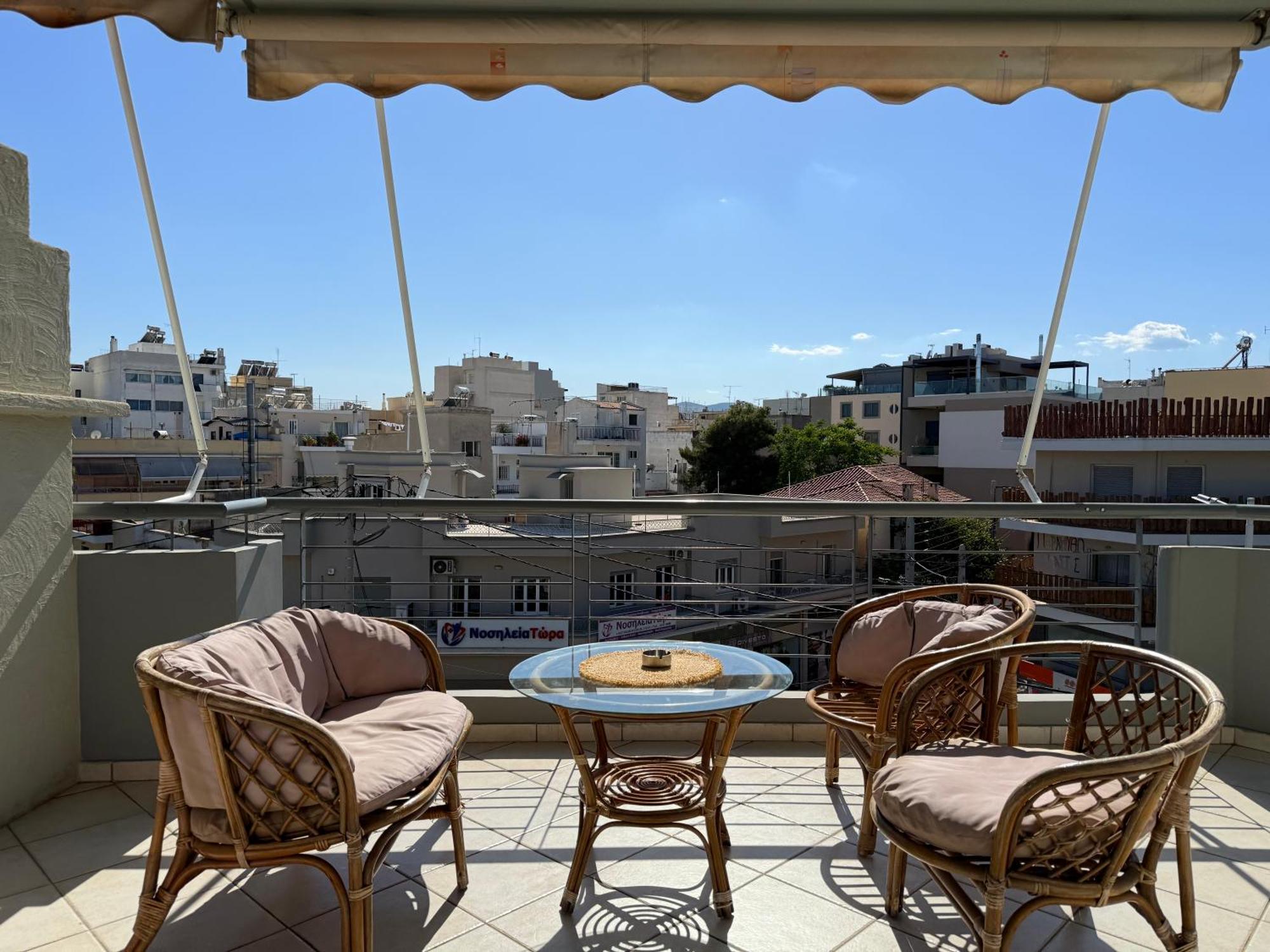 Sunny Home Private Jacuzzi Hydromassage Acropolis & Lycabettus Far View Parking 300M Metro Peristeri Αθήνα Εξωτερικό φωτογραφία