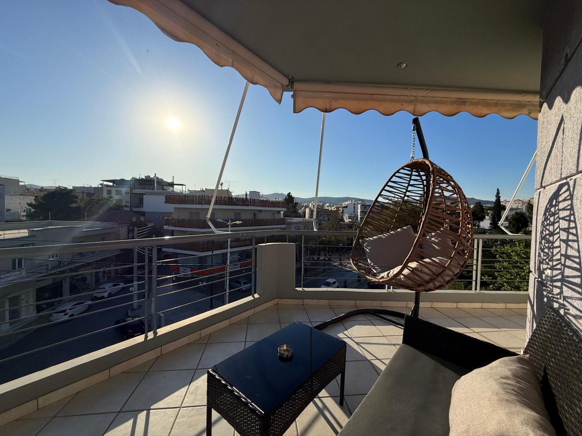 Sunny Home Private Jacuzzi Hydromassage Acropolis & Lycabettus Far View Parking 300M Metro Peristeri Αθήνα Εξωτερικό φωτογραφία
